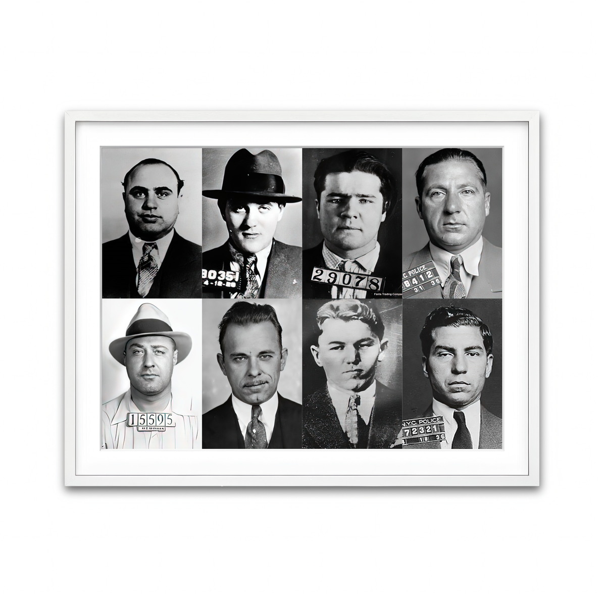 Framed Print 4x3 White