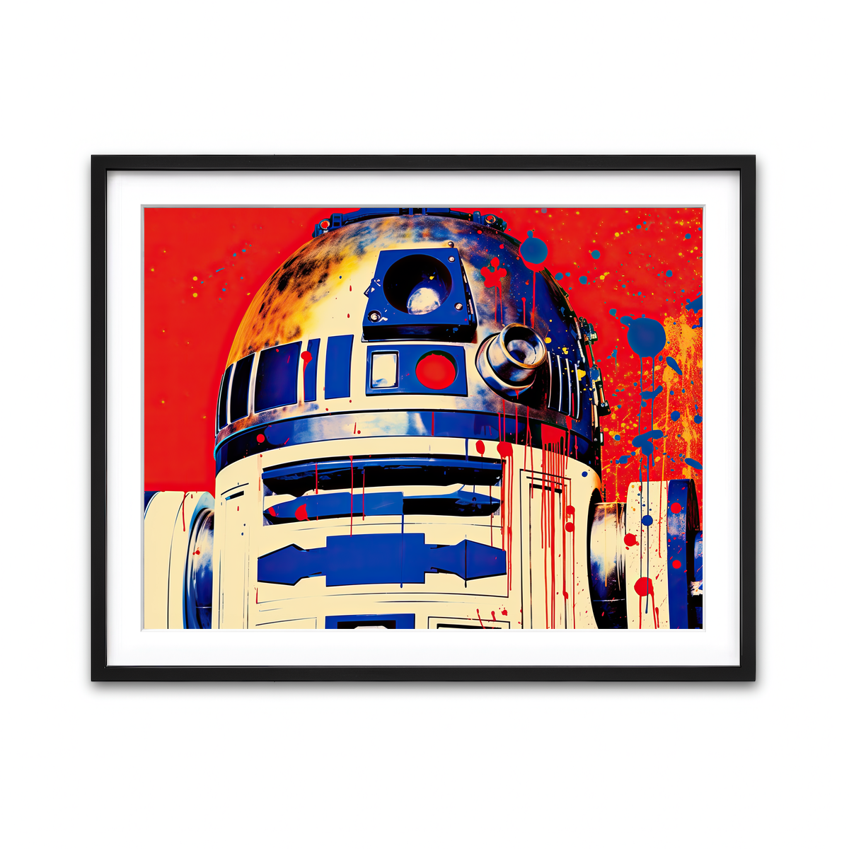 Framed Print 4x3 Black