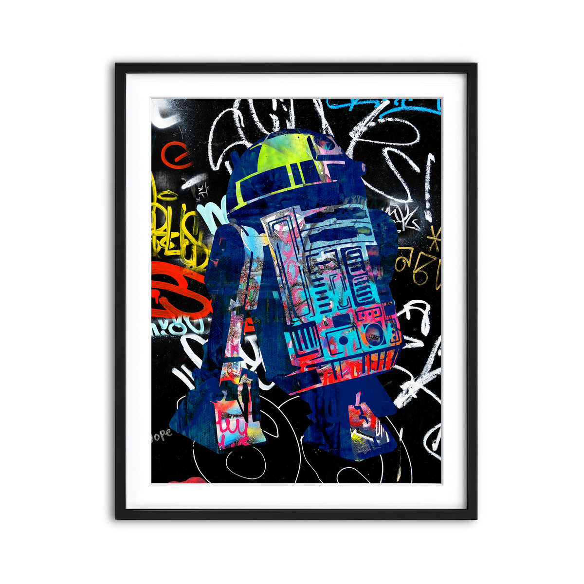 Framed Print 3x4 Black