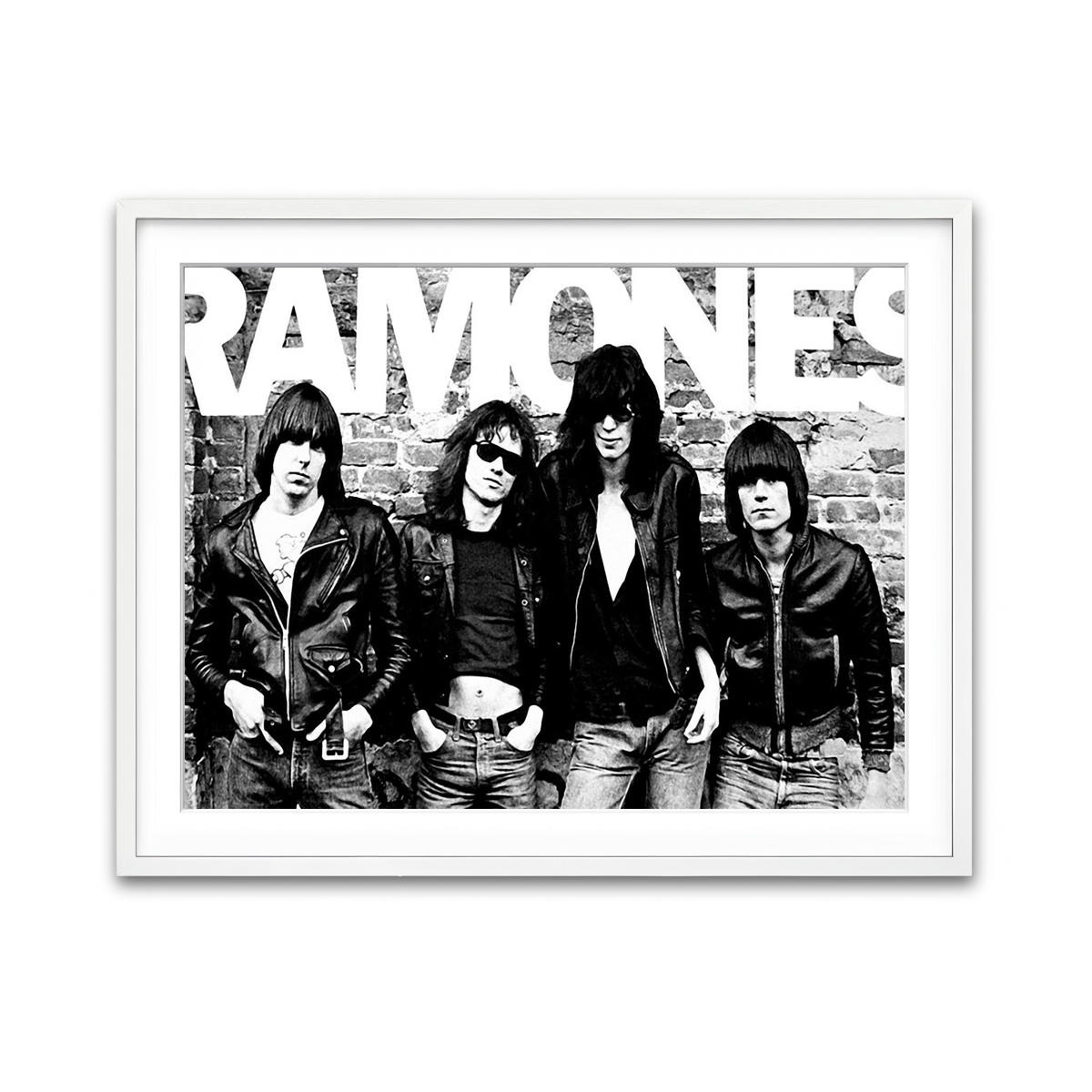 Framed Print 4x3 White