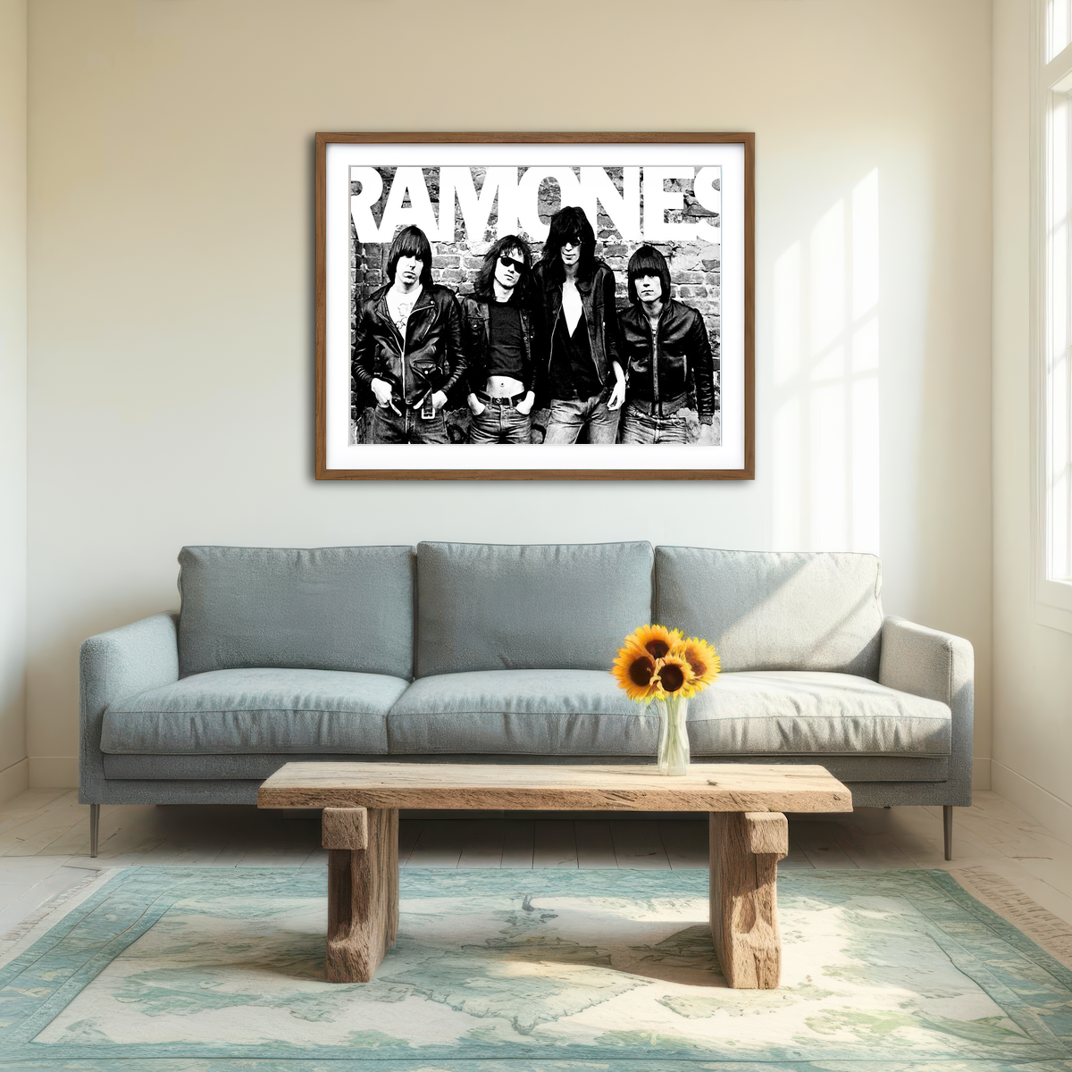 AUTO-MOCKUP ROOM | Ramones Wall Art