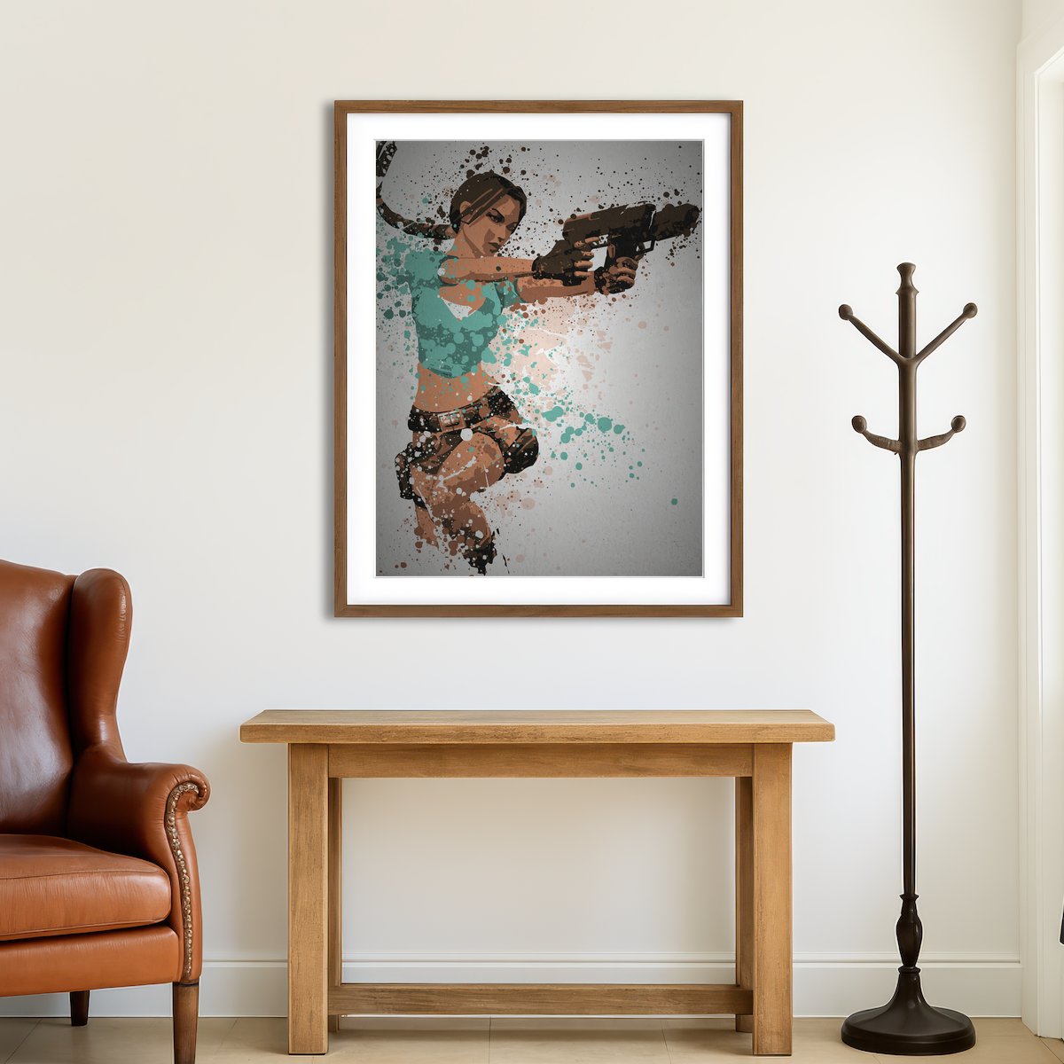 AUTO-MOCKUP ROOM | Raider Wall Art