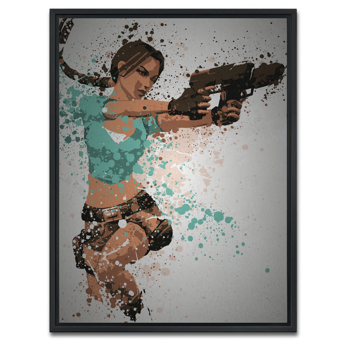 AUTO-MOCKUP WHITE | Raider | 1 Piece | Black Framed Canvas | group=3x4