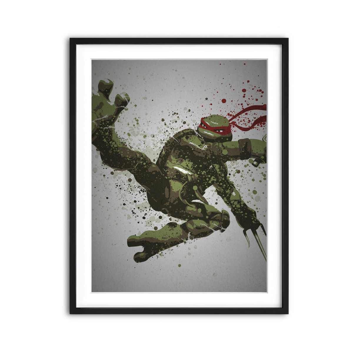 Framed Print 3x4 Black