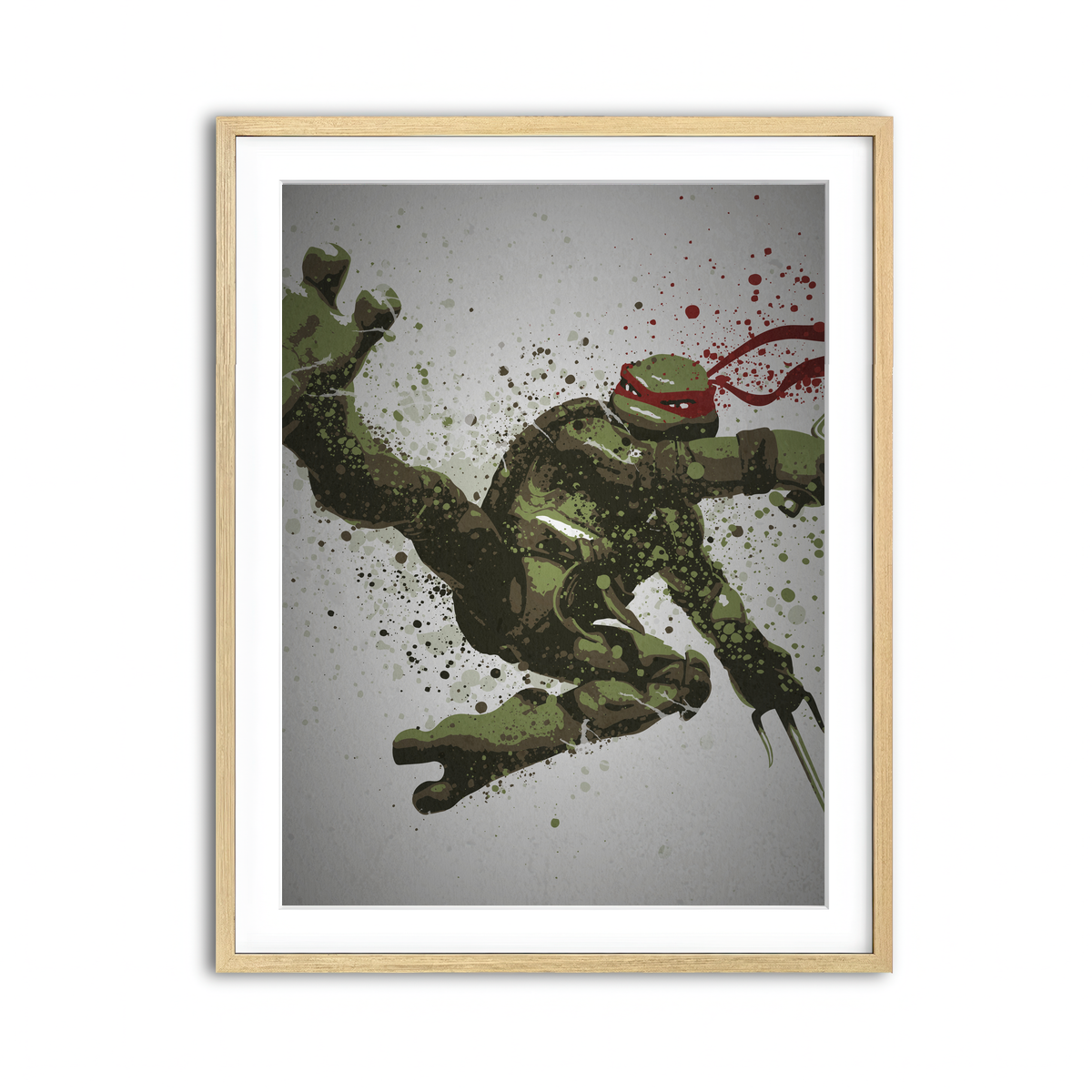 Framed Print 3x4 Natural