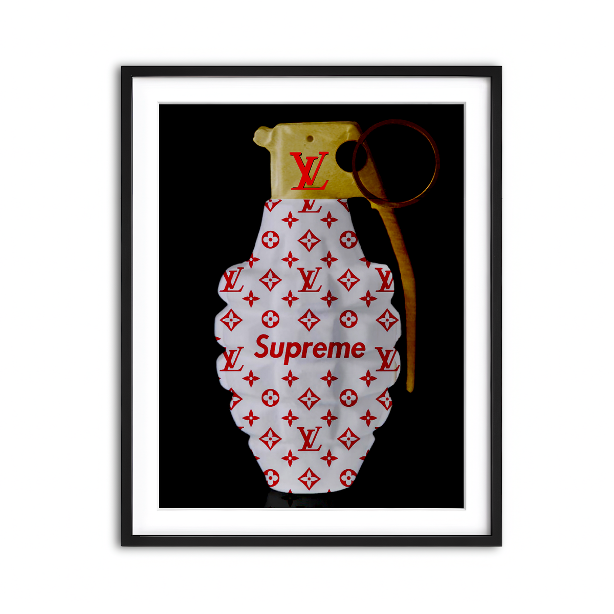 Framed Print 3x4 Black