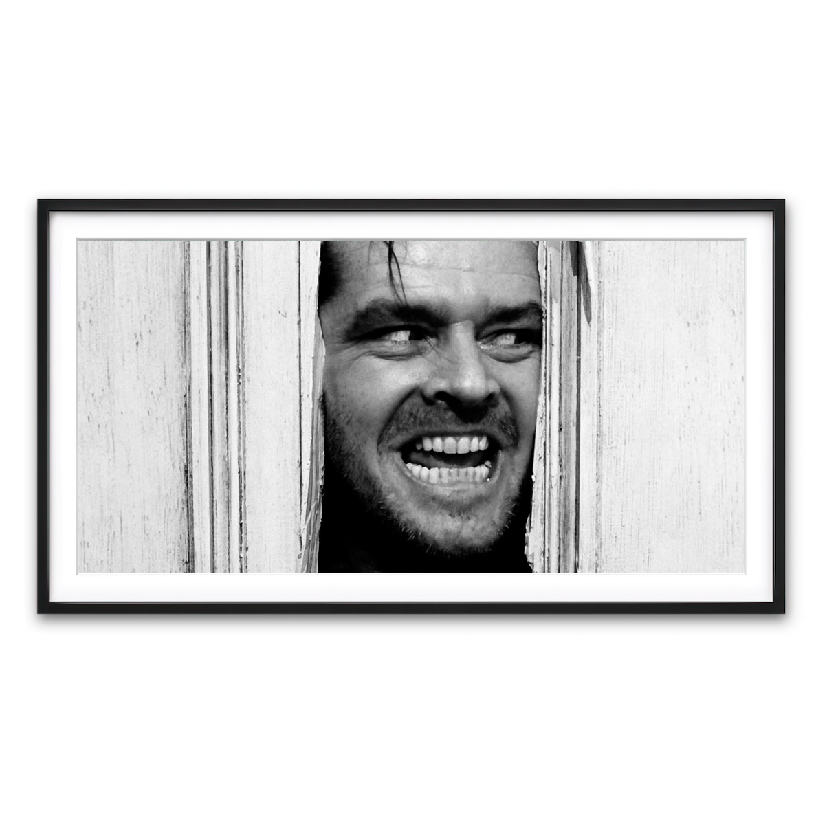 Framed Print 2x1 Black