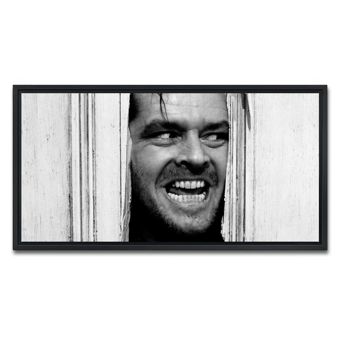 AUTO-MOCKUP WHITE | Redrum | 1 Piece | Black Framed Canvas | group=2x1