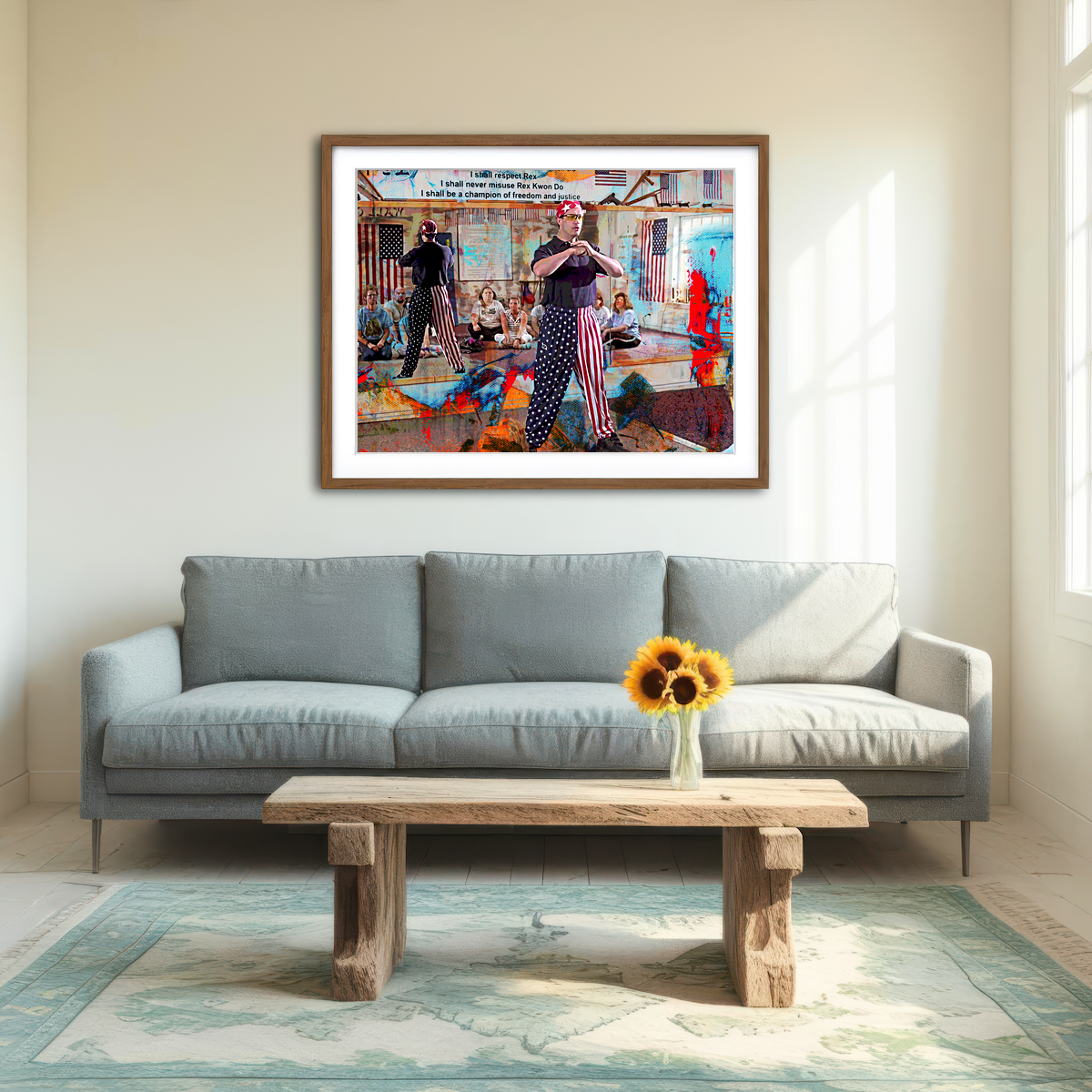 AUTO-MOCKUP ROOM | Rex Kwon Do Wall Art