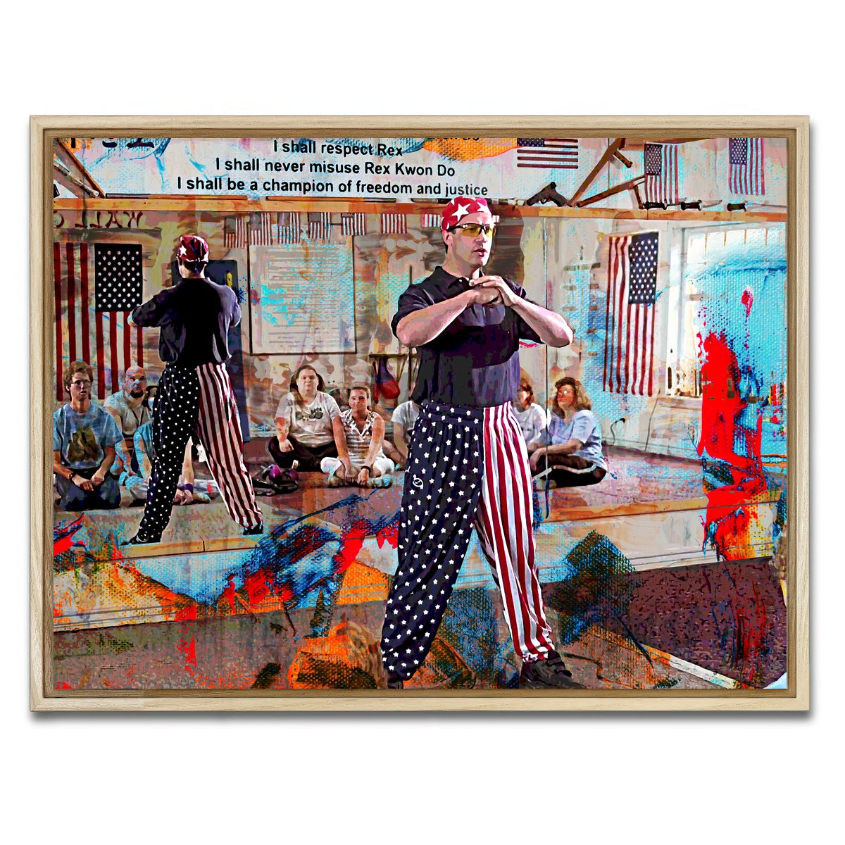 AUTO-MOCKUP WHITE | Rex Kwon Do | 1 Piece | Natural Framed Canvas | group=4x3