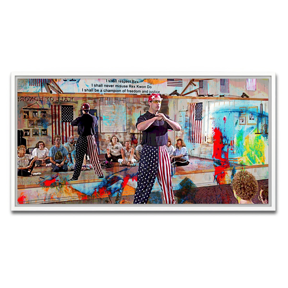 AUTO-MOCKUP WHITE | Rex Kwon Do | 1 Piece | White Framed Canvas | group=2x1