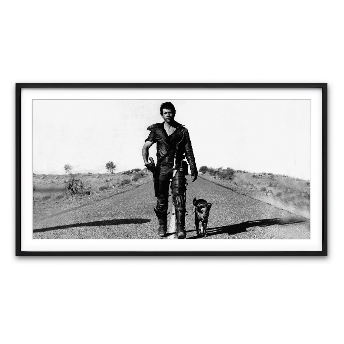 Framed Print 2x1 Black