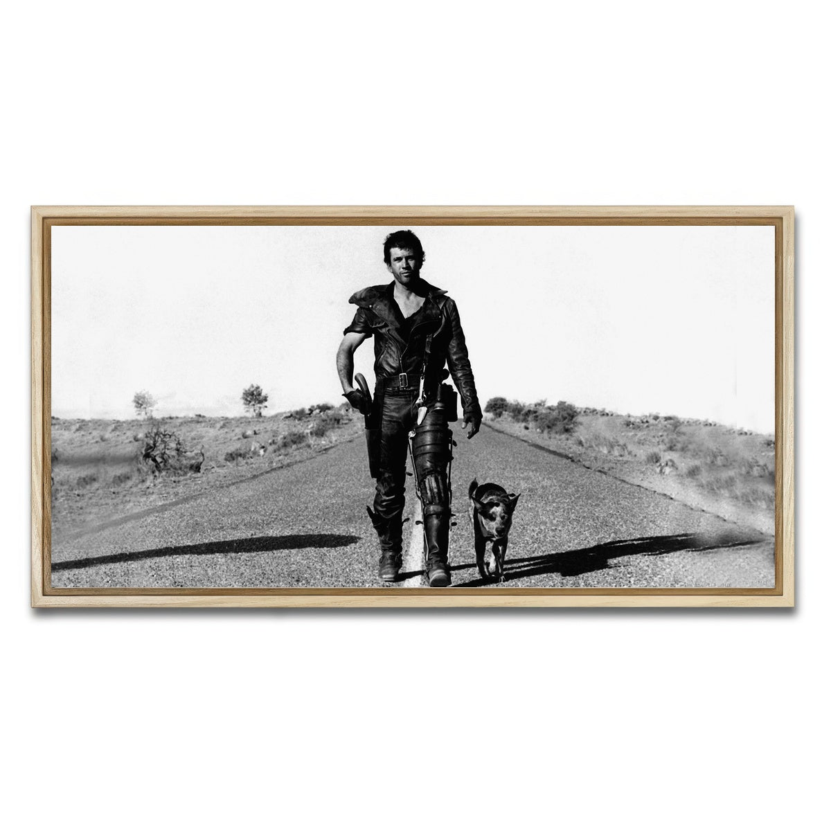 AUTO-MOCKUP WHITE | Road Warrior | 1 Piece | Natural Framed Canvas | group=2x1