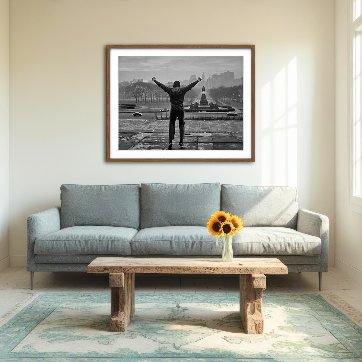 AUTO-MOCKUP ROOM | Rocky Wall Art