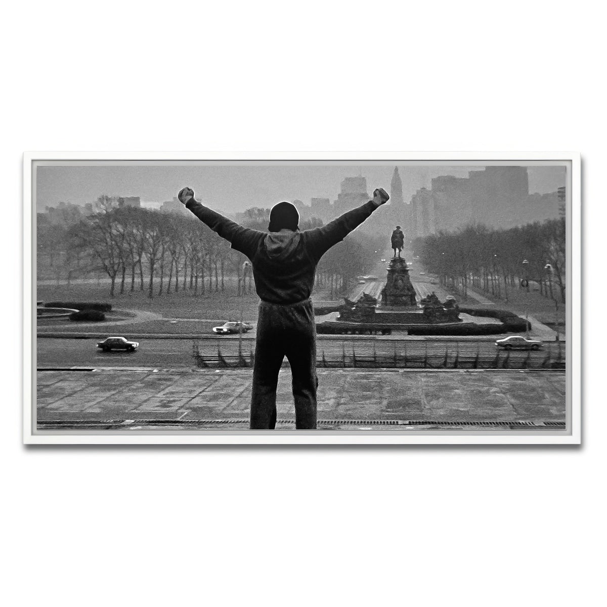 AUTO-MOCKUP WHITE | Rocky | 1 Piece | White Framed Canvas | group=2x1