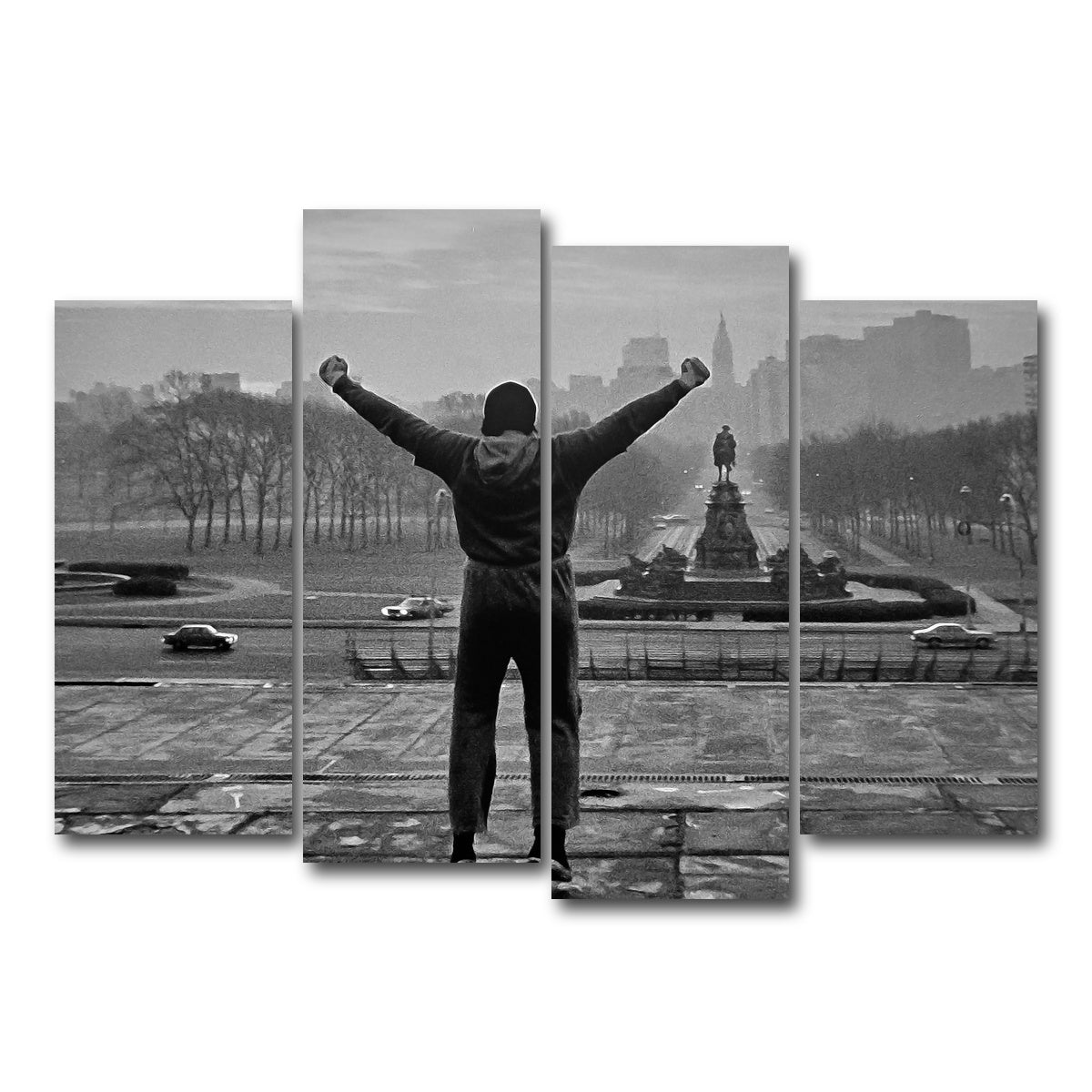 AUTO-MOCKUP WHITE | Rocky | 4 Piece | Gallery Wrap Canvas | group=4_normal