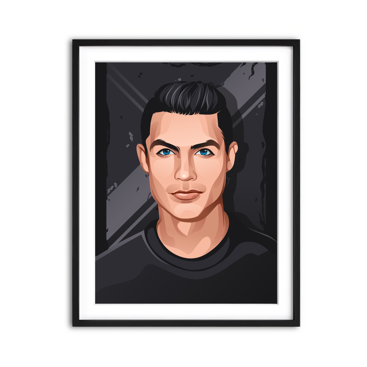 Framed Print 3x4 Black