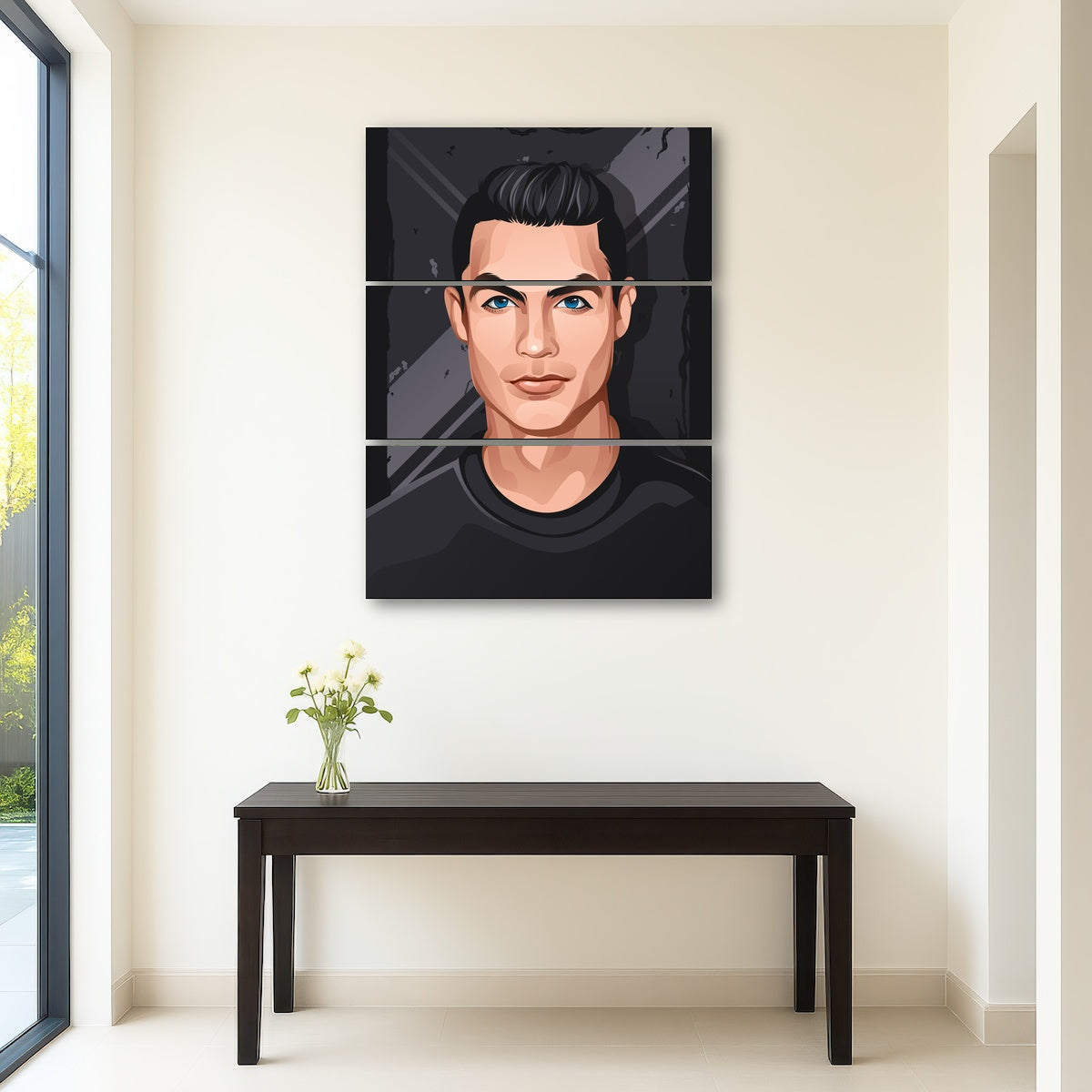 AUTO-MOCKUP ROOM | Ronaldo Portrait