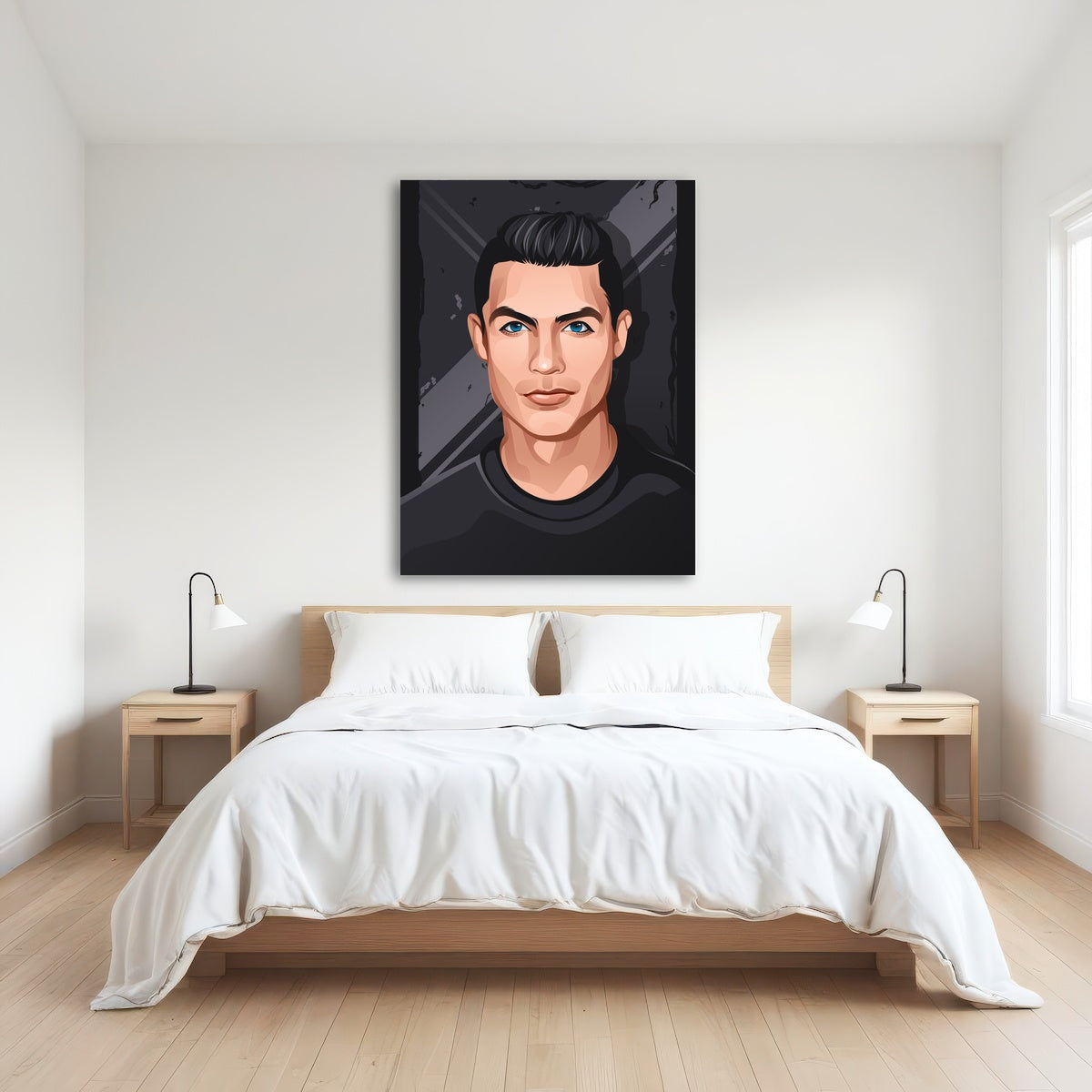 AUTO-MOCKUP ROOM | Ronaldo Portrait