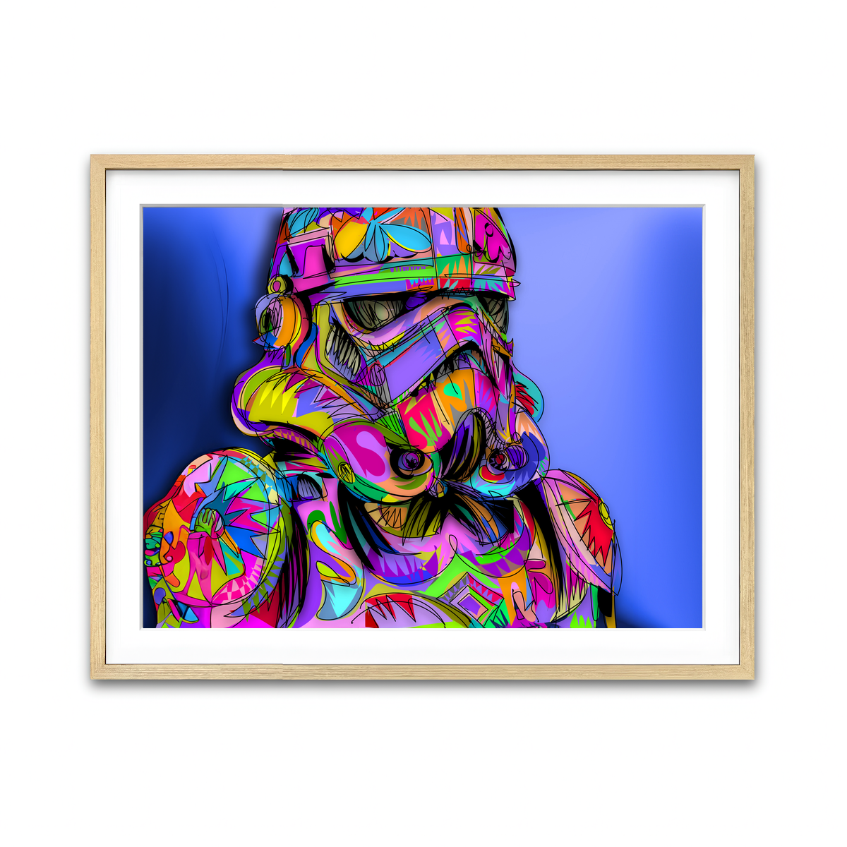 Framed Print 4x3 Natural