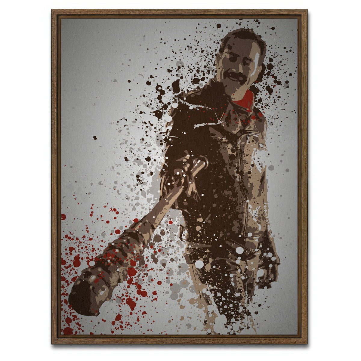 AUTO-MOCKUP WHITE | Saviour | 1 Piece | Walnut Framed Canvas | group=3x4