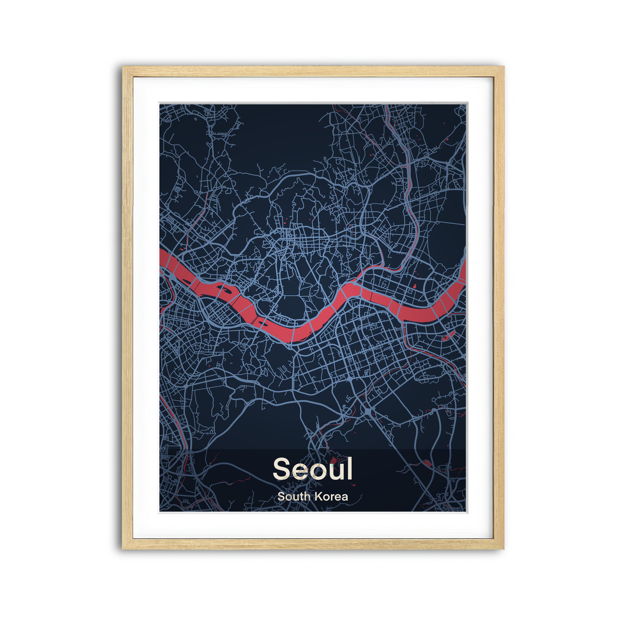 Framed Print 3x4 Natural