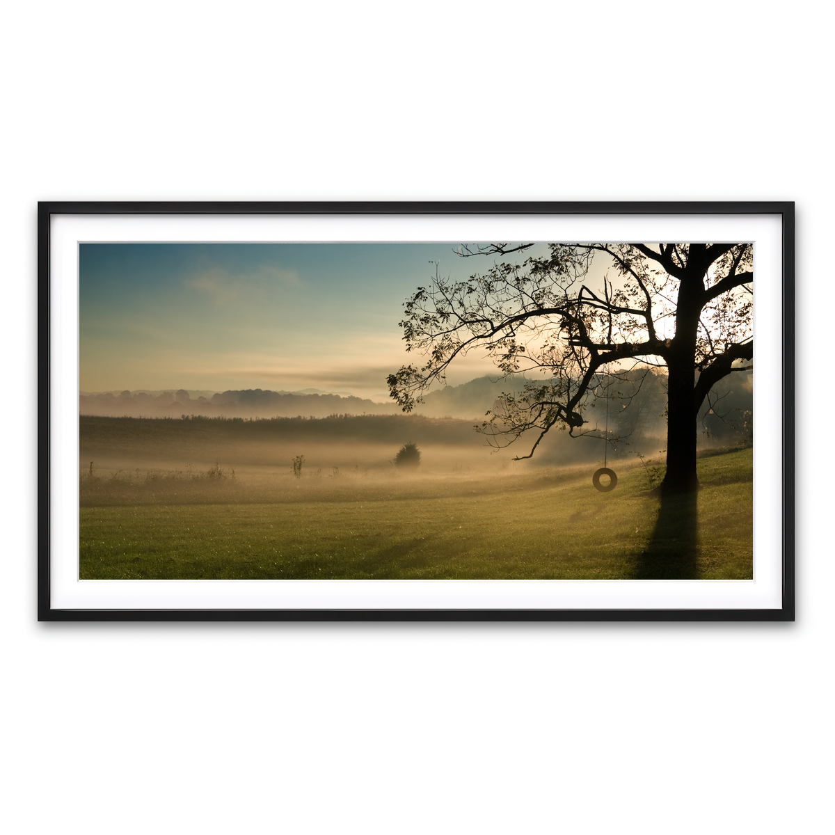 Framed Print 2x1 Black