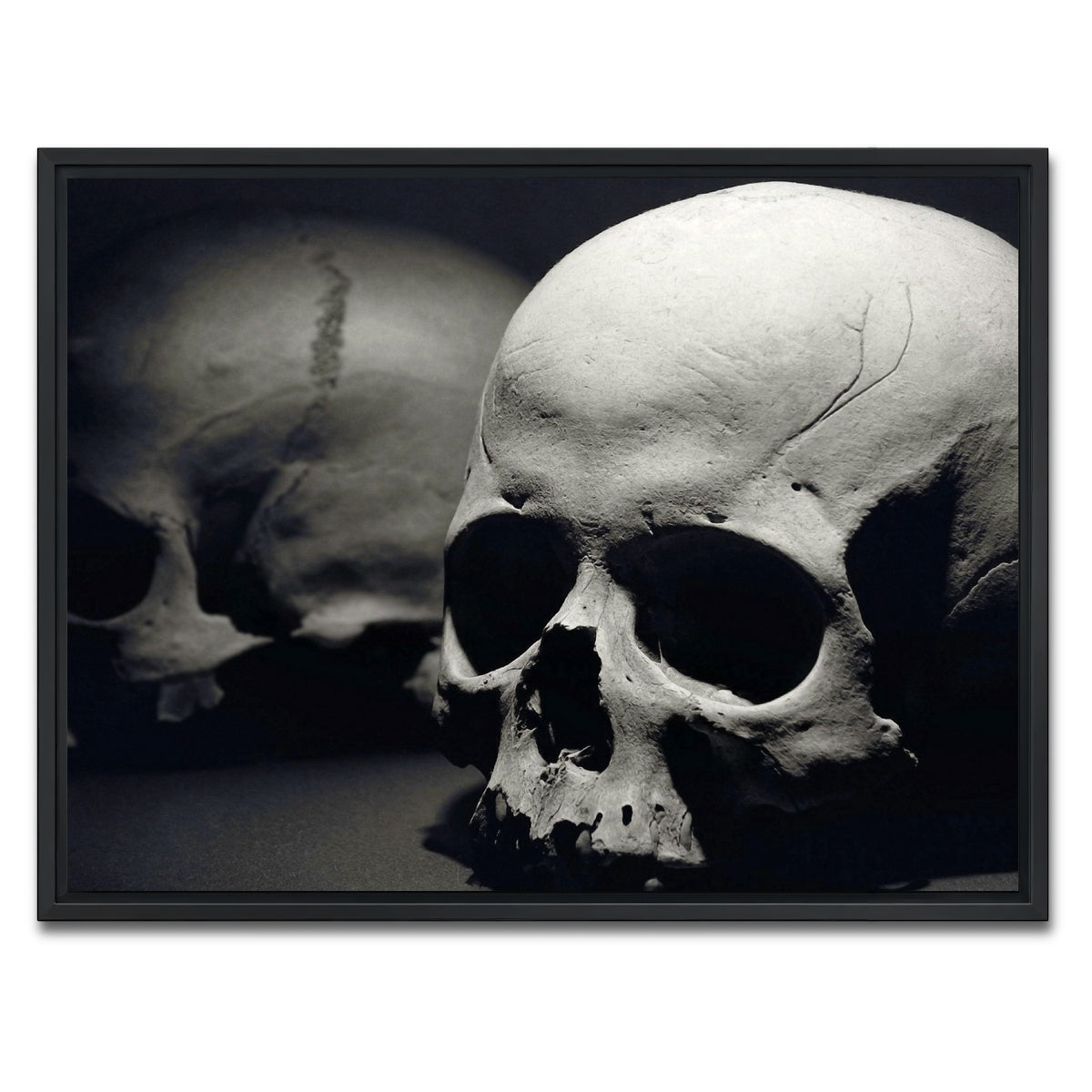 AUTO-MOCKUP WHITE | Skulls | 1 Piece | Black Framed Canvas | group=4x3