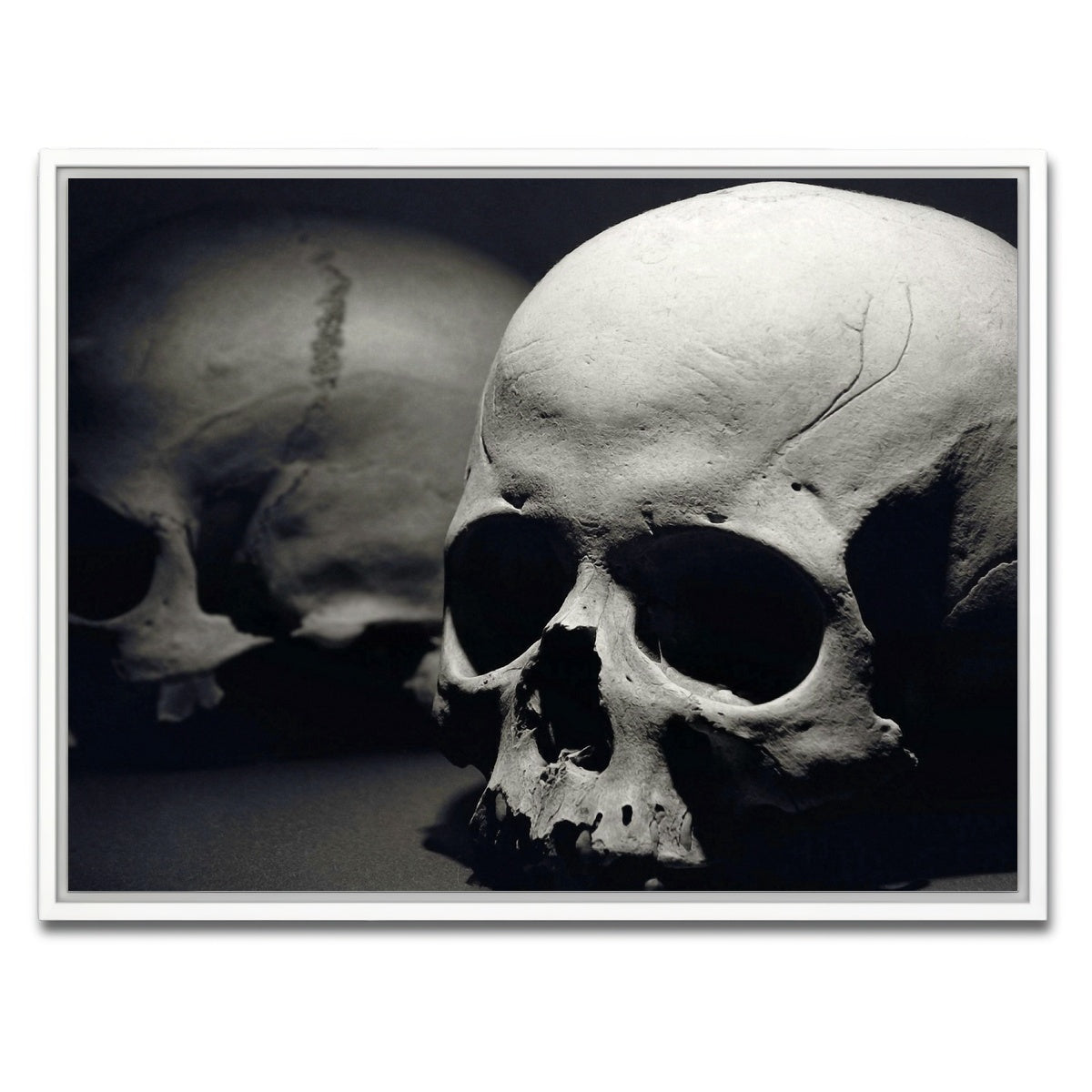 AUTO-MOCKUP WHITE | Skulls | 1 Piece | White Framed Canvas | group=4x3