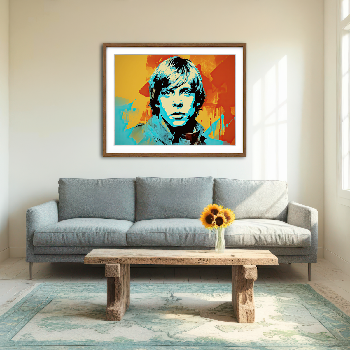 AUTO-MOCKUP ROOM | Skywalker Wall Art