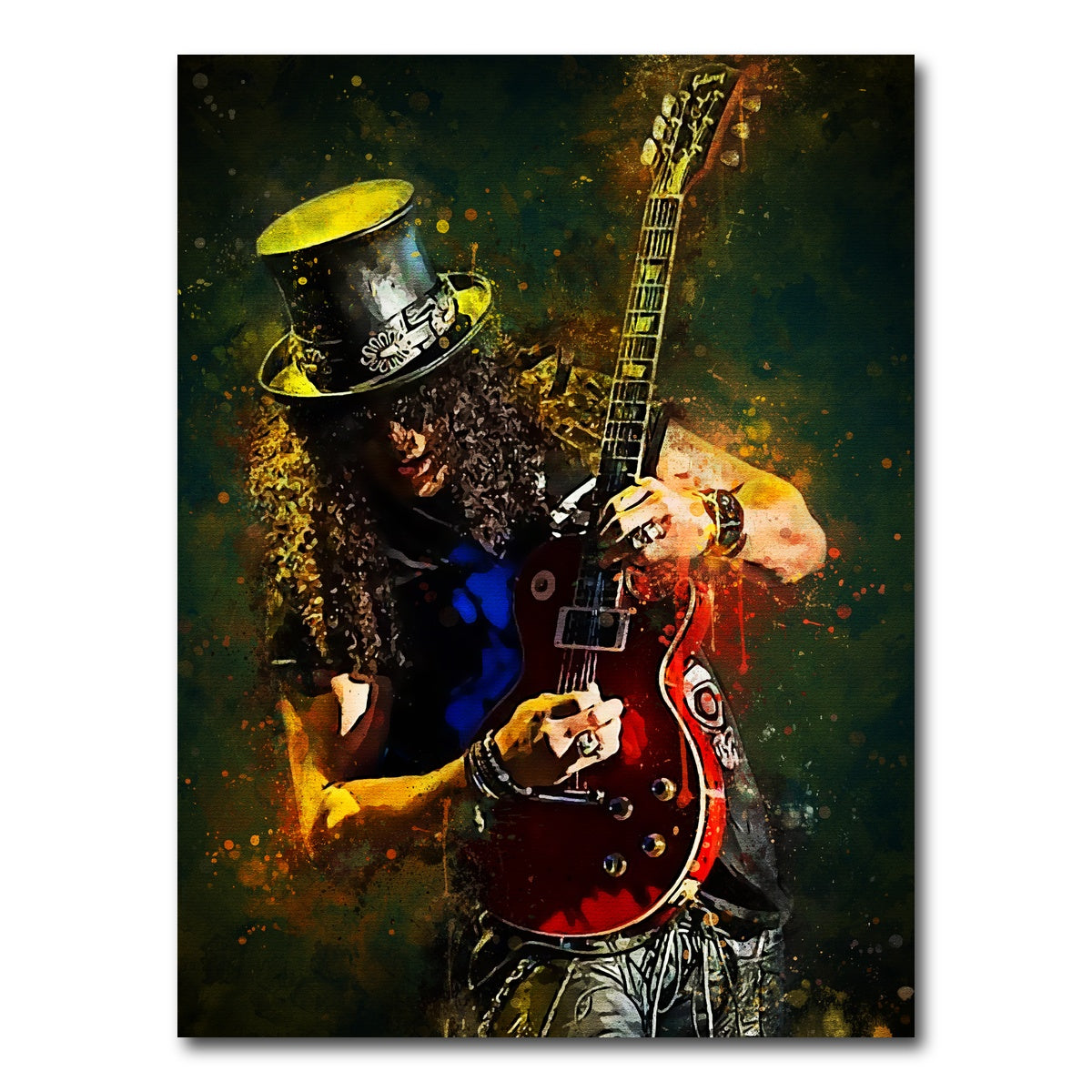 AUTO-MOCKUP WHITE | Slash | 1 Piece | Gallery Wrap Canvas | group=3x4