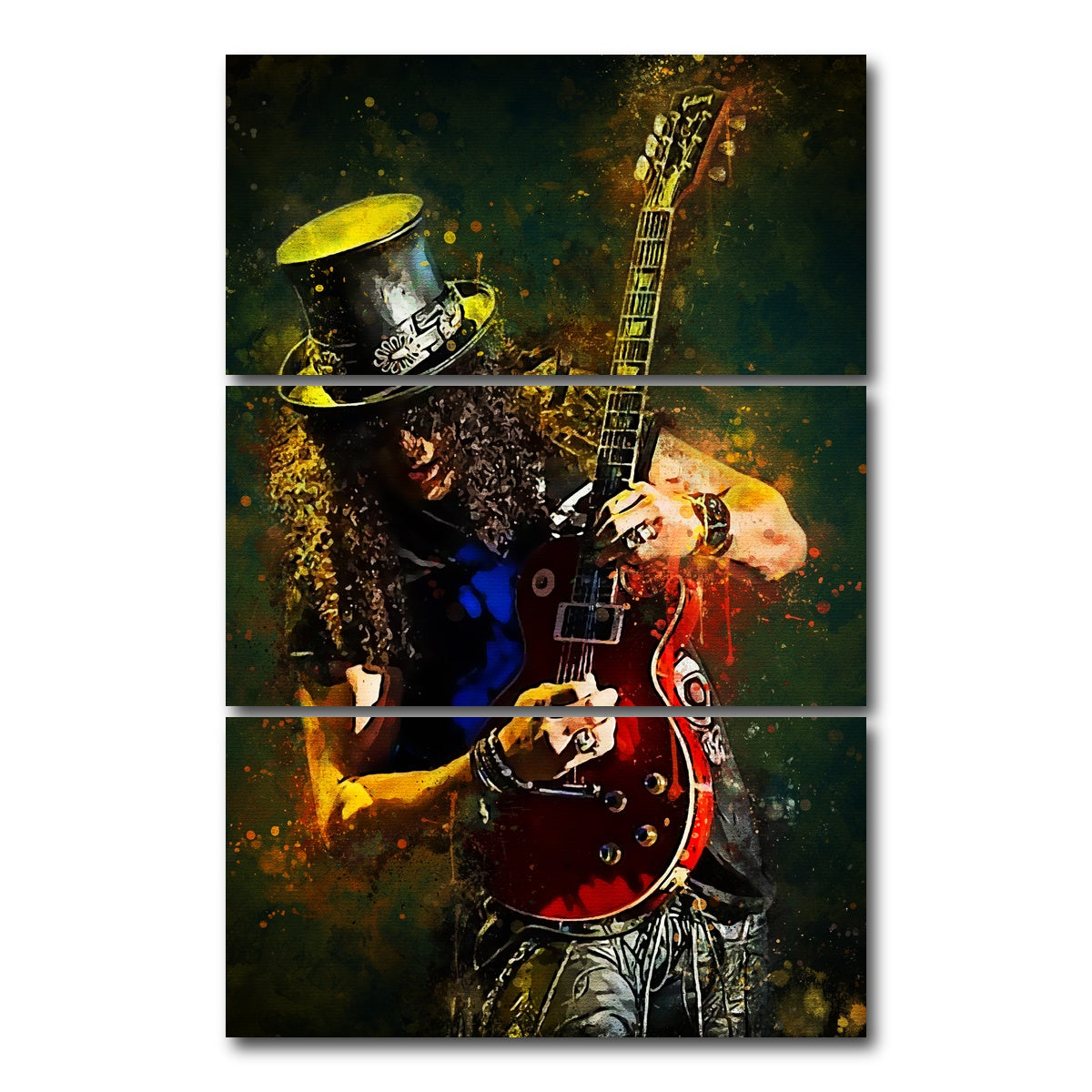 AUTO-MOCKUP WHITE | Slash | 3 Piece | Gallery Wrap Canvas | group=12x24_stacked