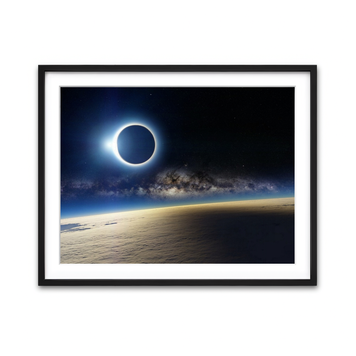 Framed Print 4x3 Black