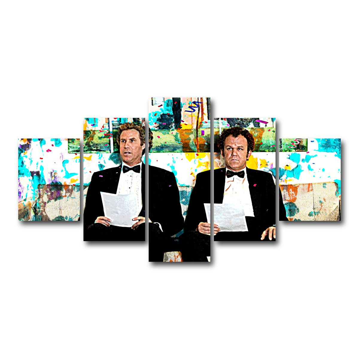 AUTO-MOCKUP WHITE | Step Brothers | 5 Piece | Gallery Wrapped | group=5_short