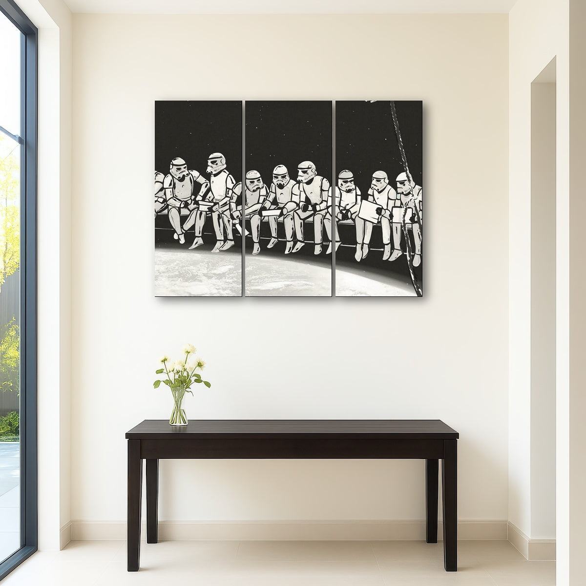 AUTO-MOCKUP ROOM | Storm Trooper Lunch on a Skyscraper