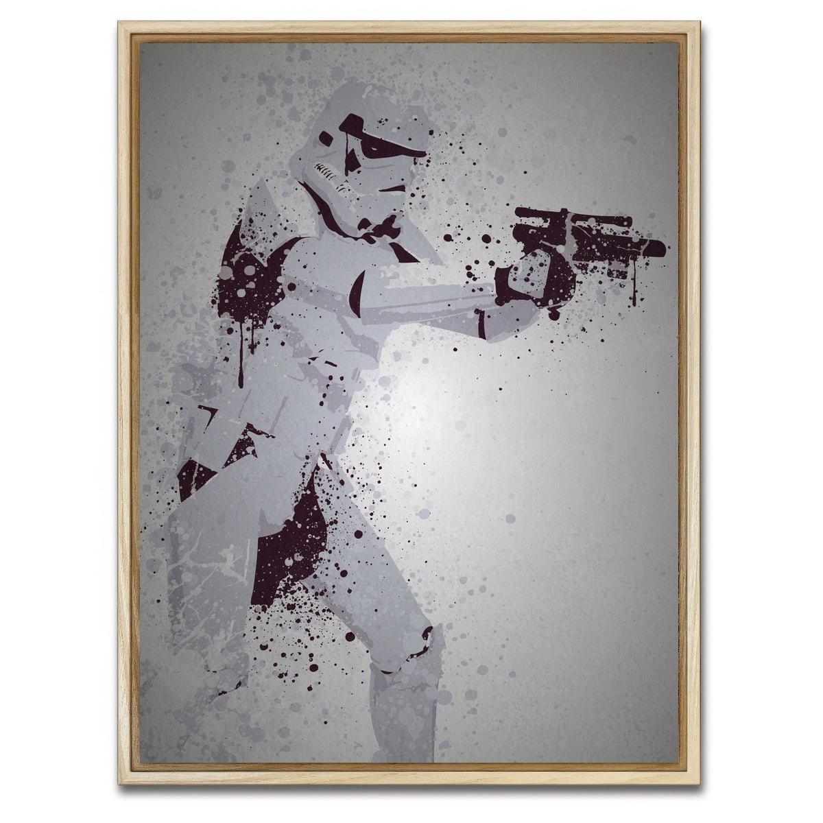 AUTO-MOCKUP WHITE | Storm Trooper | 1 Piece | Natural Framed Canvas | group=3x4