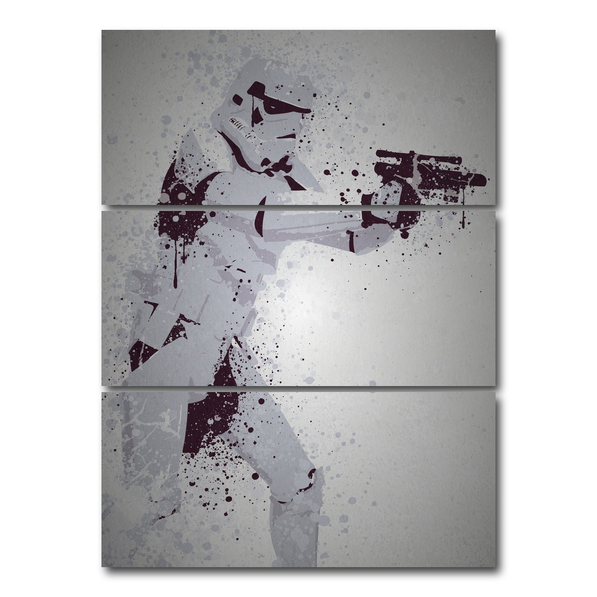AUTO-MOCKUP WHITE | Storm Trooper | 3 Piece | Gallery Wrap Canvas | group=8x18_stacked