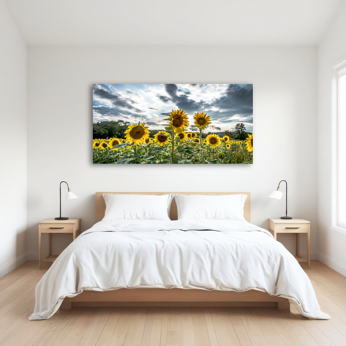 AUTO-MOCKUP ROOM | Sunflowers