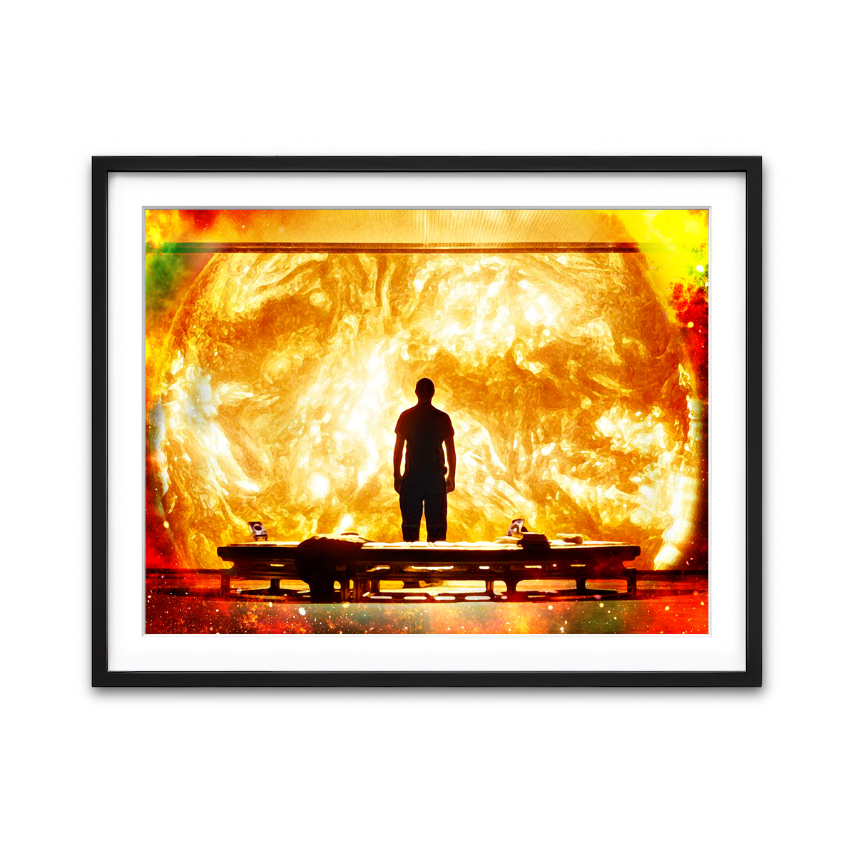 Framed Print 4x3 Black