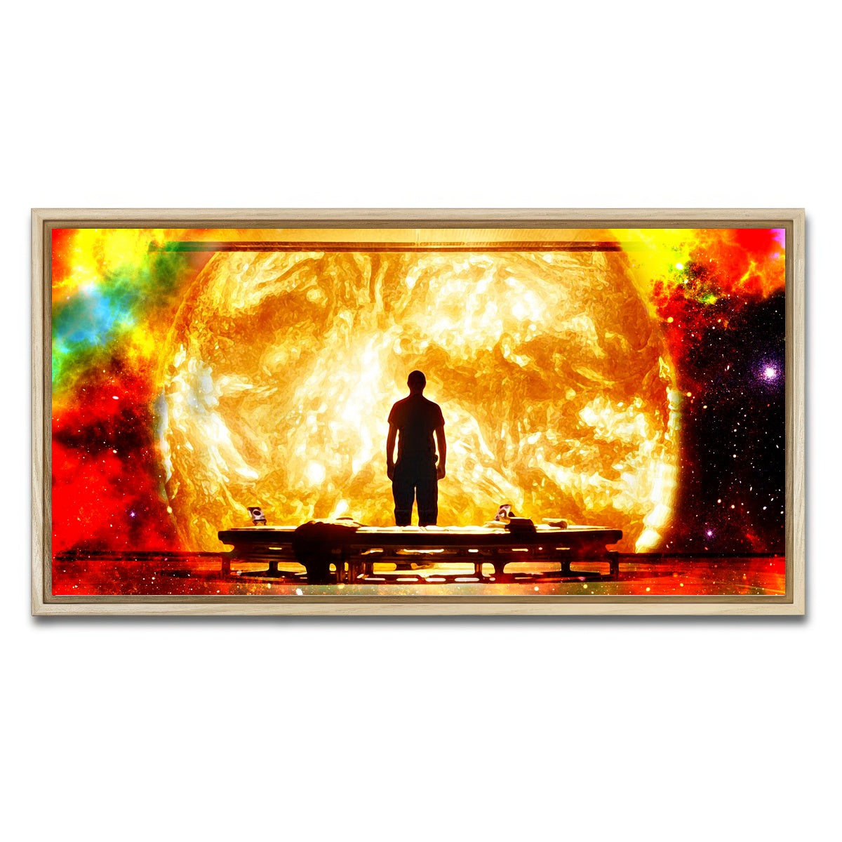 AUTO-MOCKUP WHITE | Sunshine | 1 Piece | Natural Framed Canvas | group=2x1