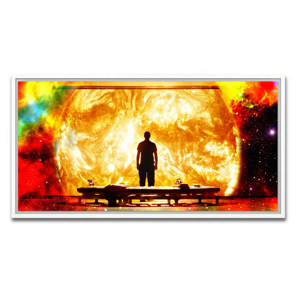 AUTO-MOCKUP WHITE | Sunshine | 1 Piece | White Framed Canvas | group=2x1