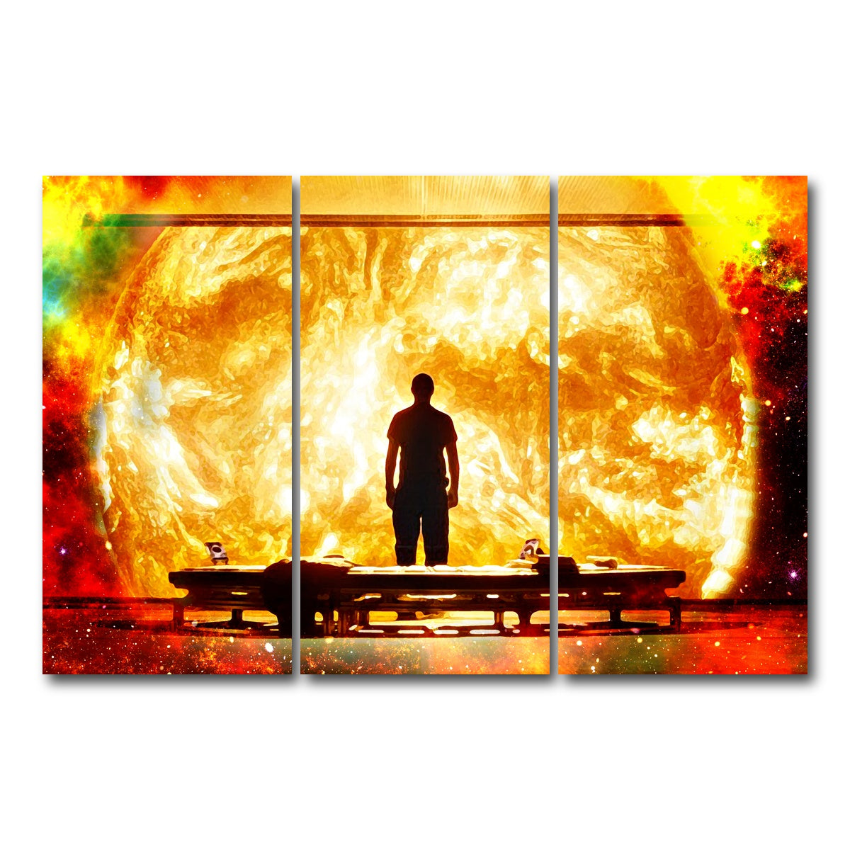 AUTO-MOCKUP WHITE | Sunshine | 3 Piece | Gallery Wrap Canvas | group=12x24