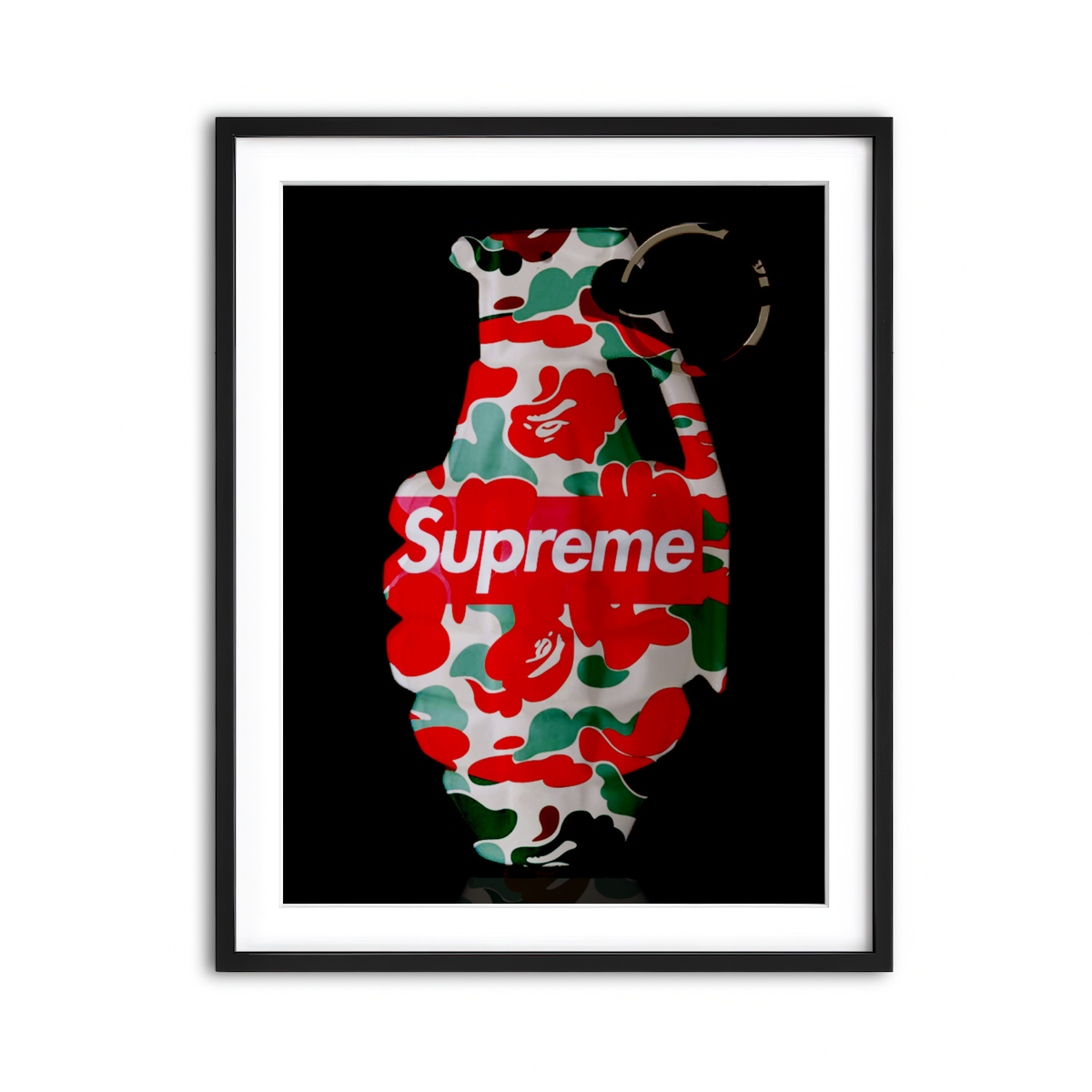 Framed Print 3x4 Black