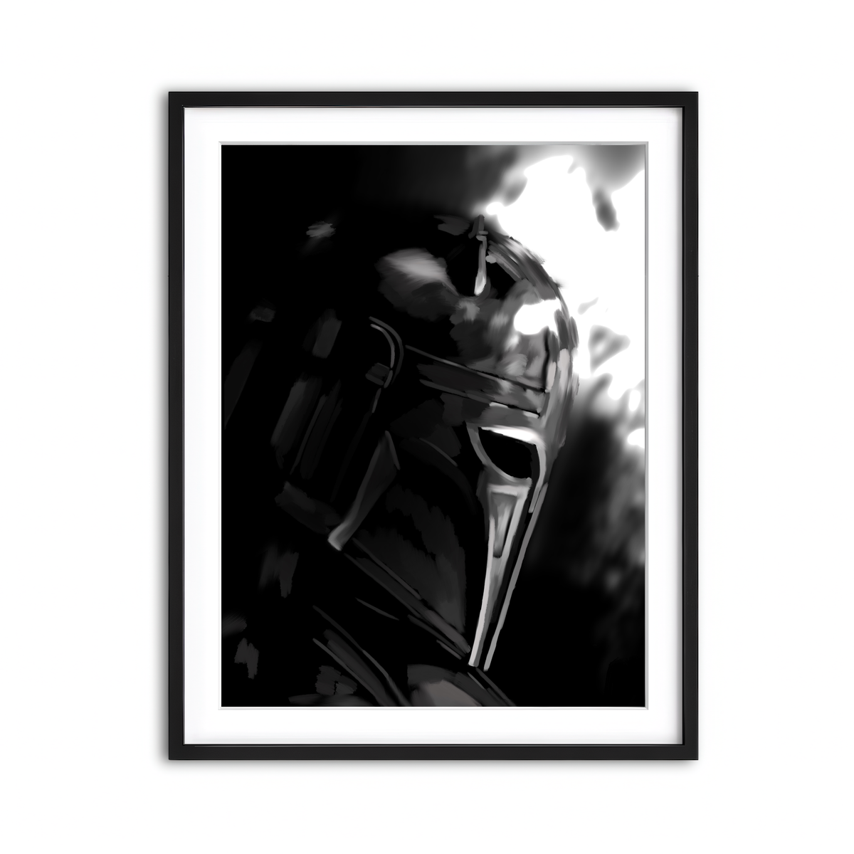 Framed Print 3x4 Black