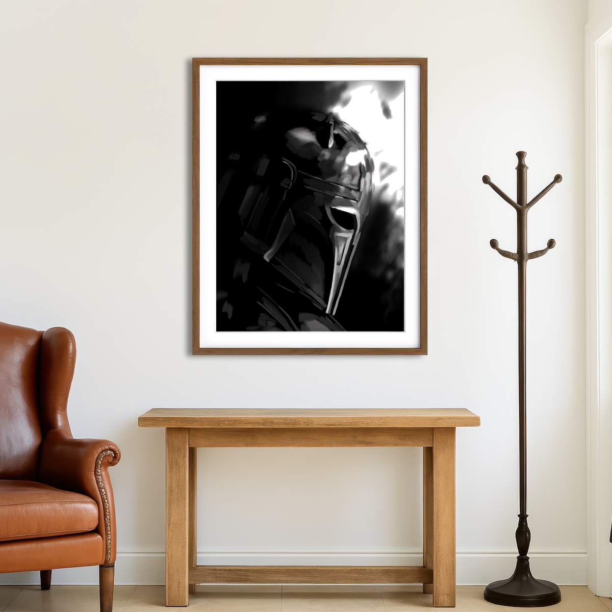 AUTO-MOCKUP ROOM | The Armourer Wall Art