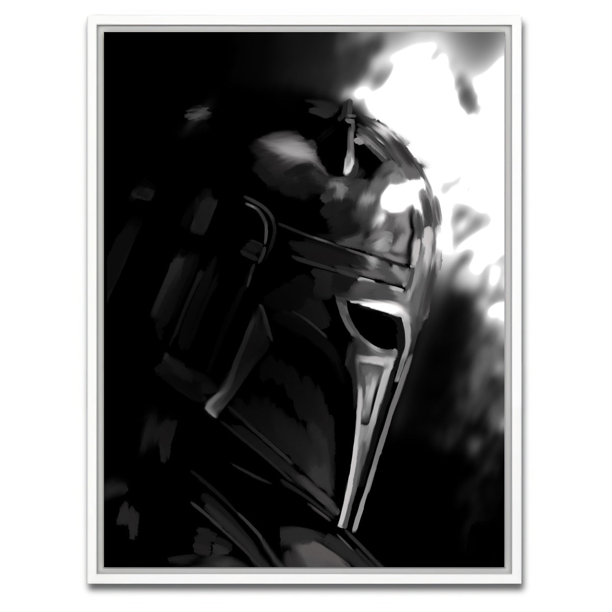 AUTO-MOCKUP WHITE | The Armourer | 1 Piece | White Framed Canvas | group=3x4