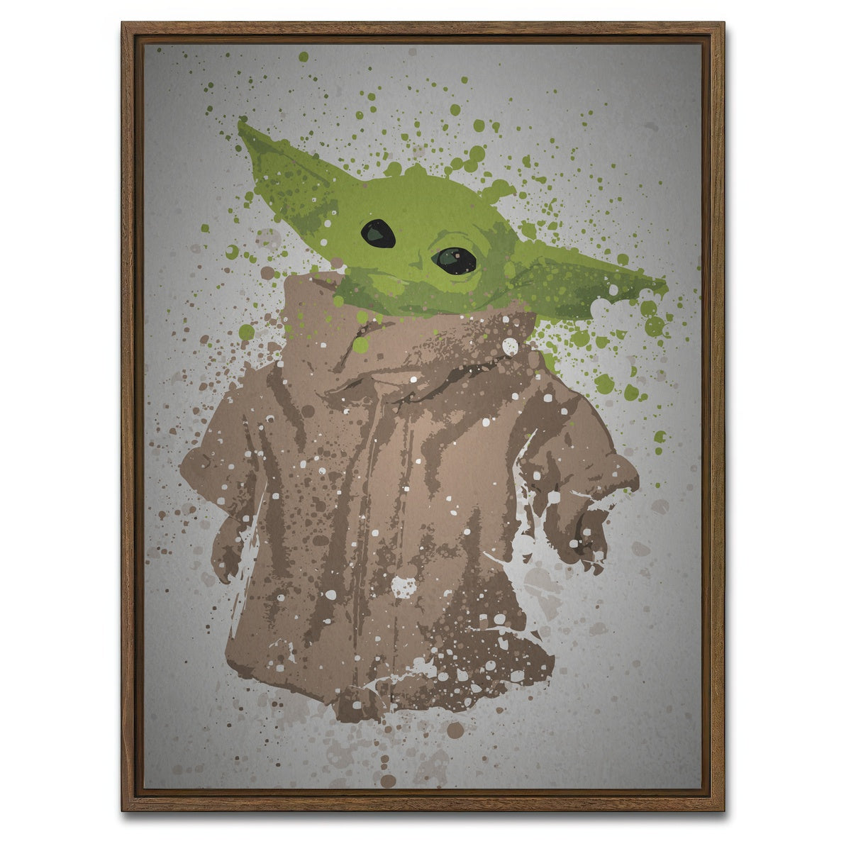 AUTO-MOCKUP WHITE | The Asset | 1 Piece | Walnut Framed Canvas | group=3x4