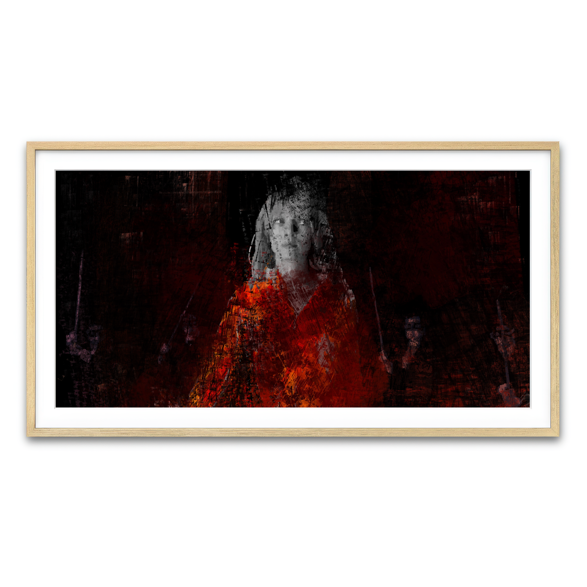 Framed Print 2x1 Natural