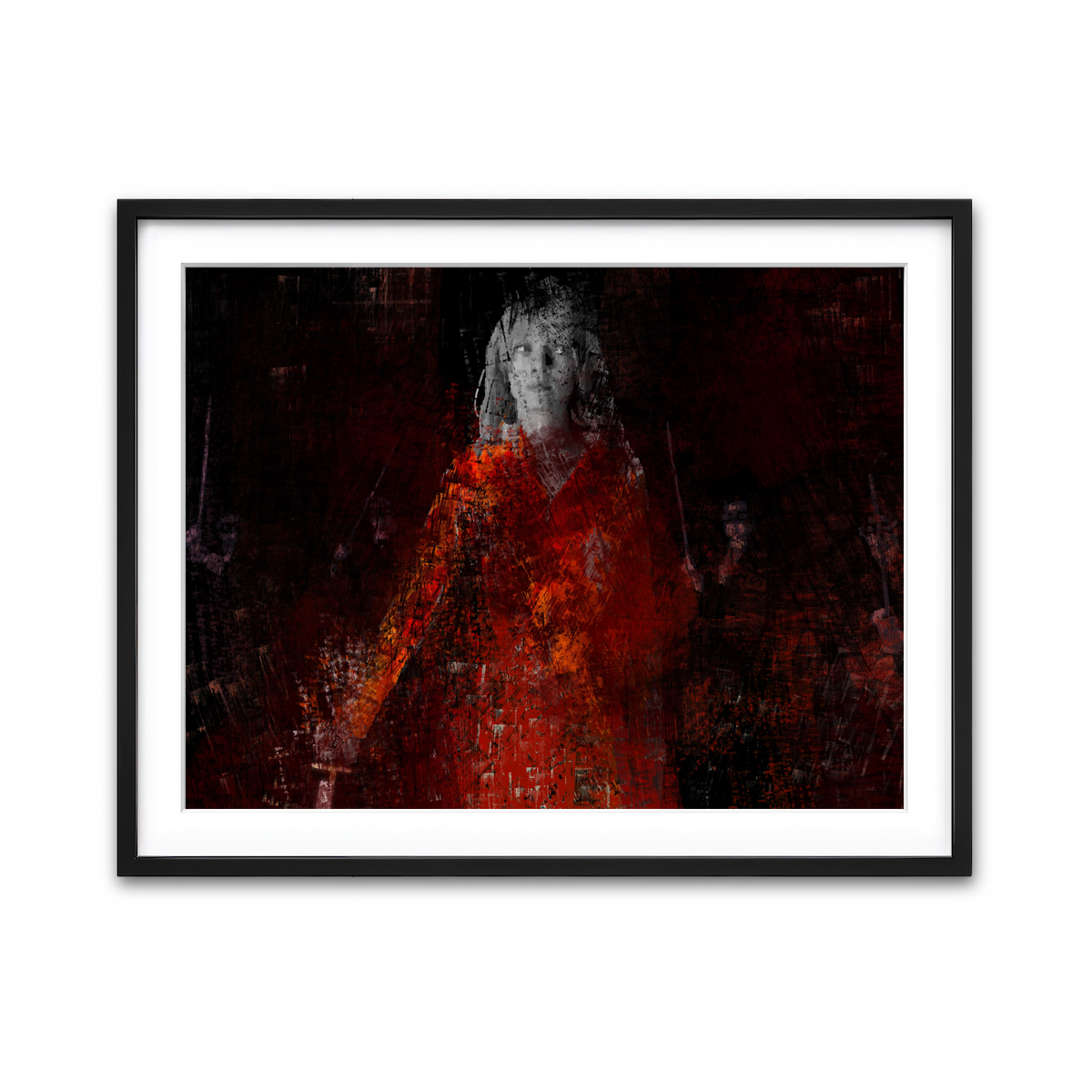 Framed Print 4x3 Black