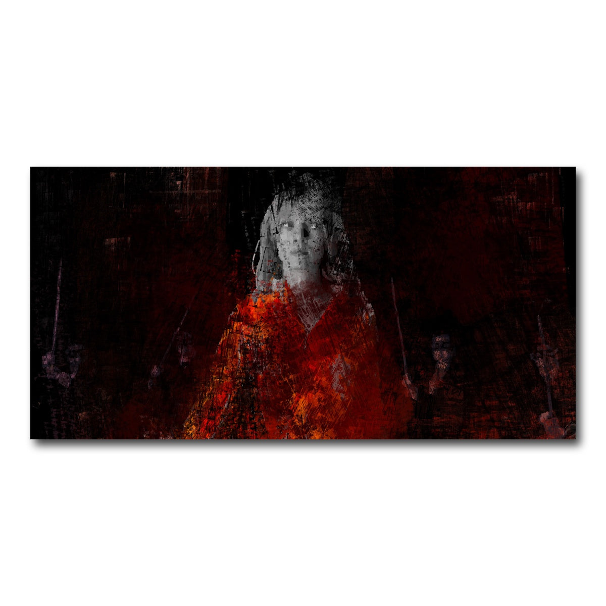 AUTO-MOCKUP WHITE | The Bride Vs Yakuza | 1 Piece | Gallery Wrap Canvas | group=2x1